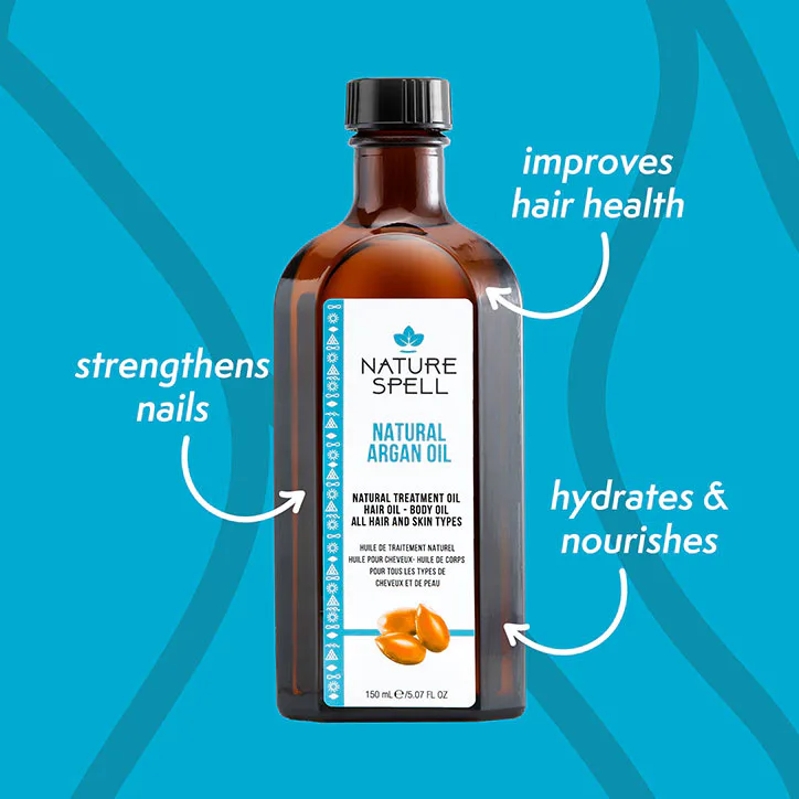 Nature Spell Argan Oil for Hair 150ml detail 2