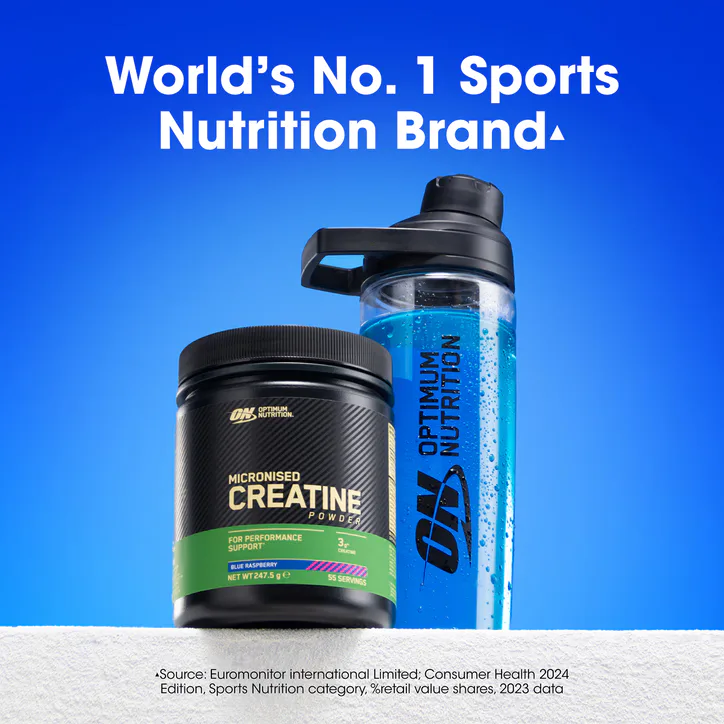 Optimum Nutrition Creatine Monohydrate Blue Raspberry 360g detail 2