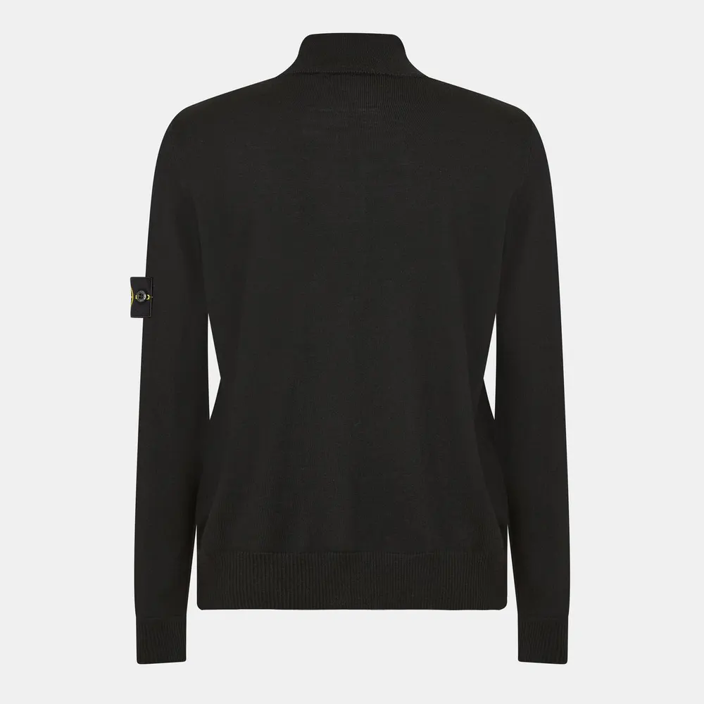 Stone Island Quarter-Zip Knit Top detail 2