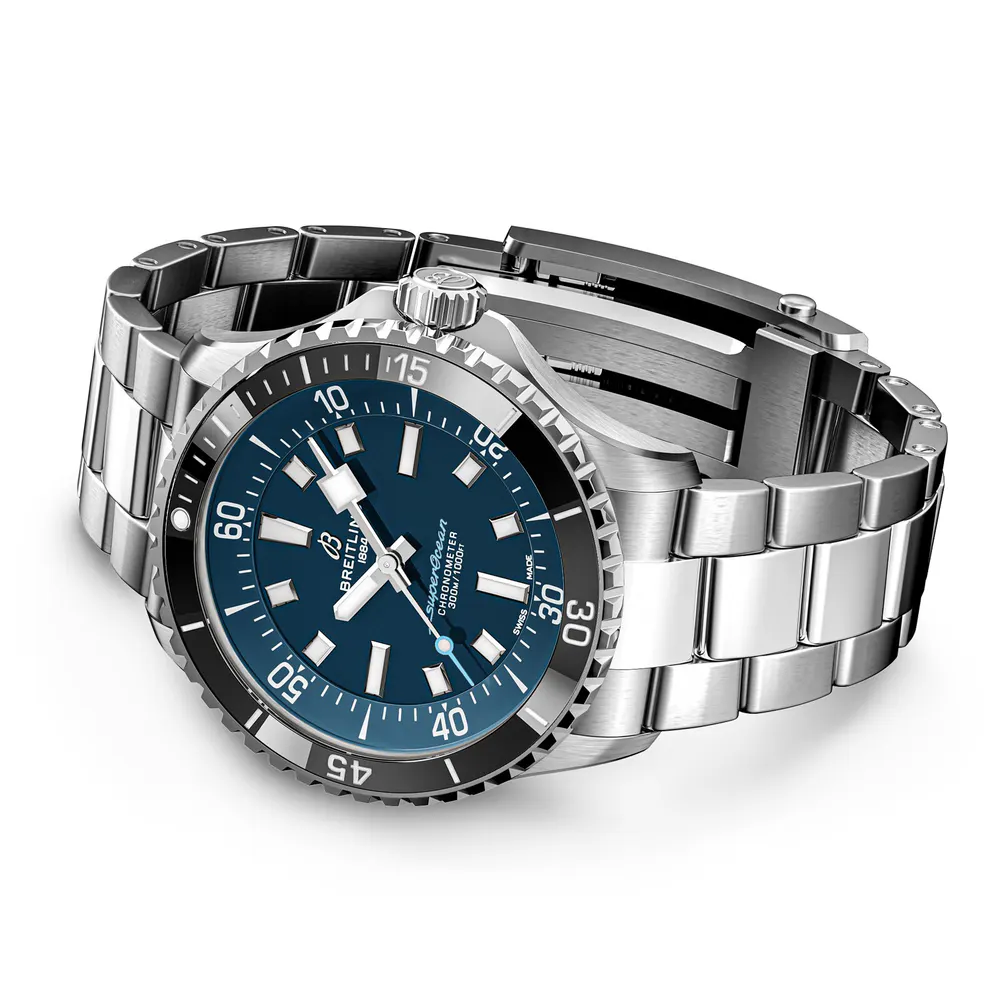 Breitling Superocean Automatic 42mm UK Limited Edition Mens Watch Blue The For Him Group Exclusive in Blue, additional product view 3