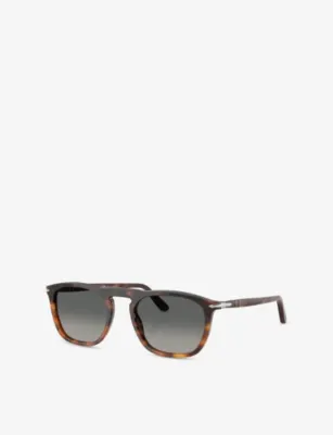PERSOL PO3391S Square-Frame Acetate Sunglasses detail 3