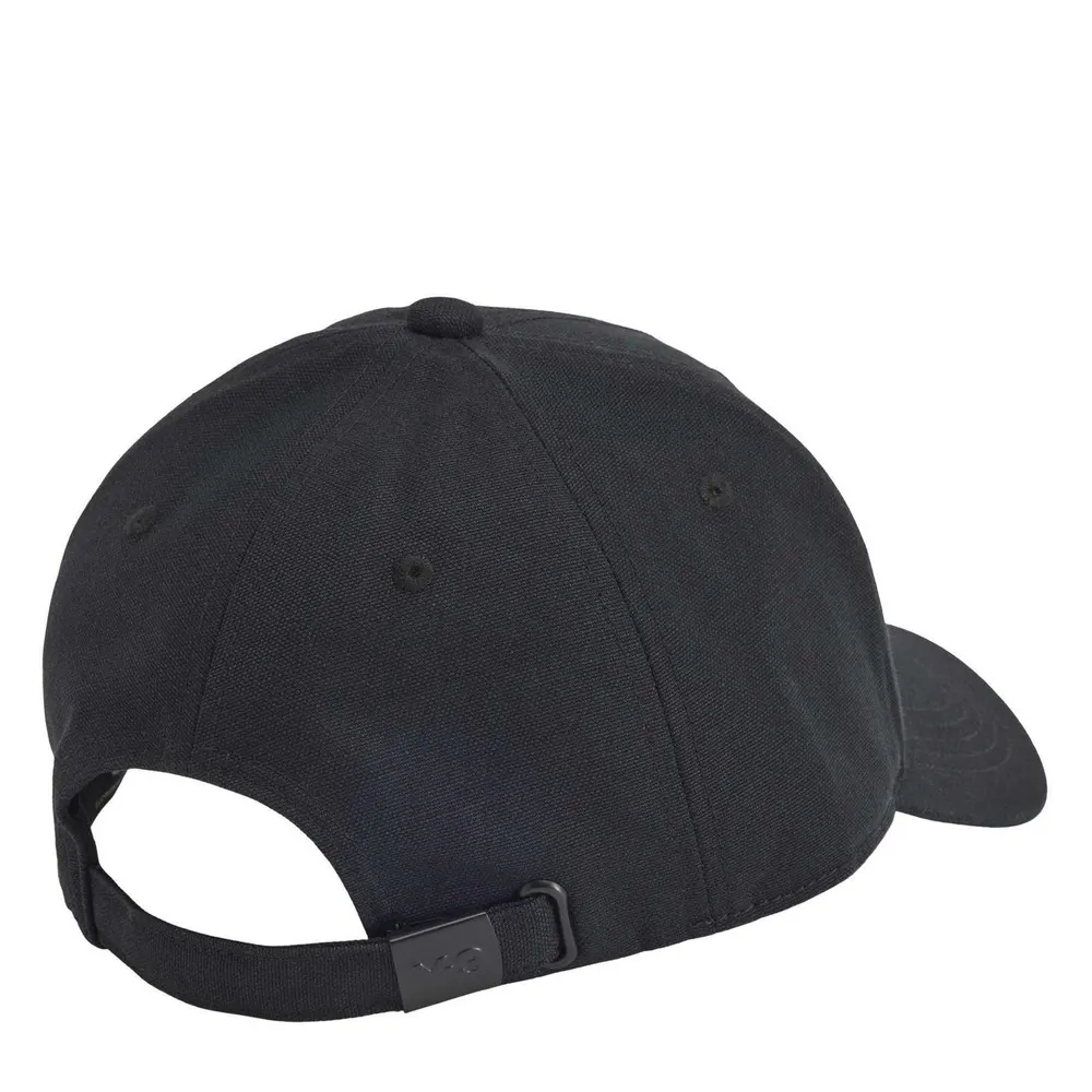 Y3 Logo Cap in Black, additional product view 2