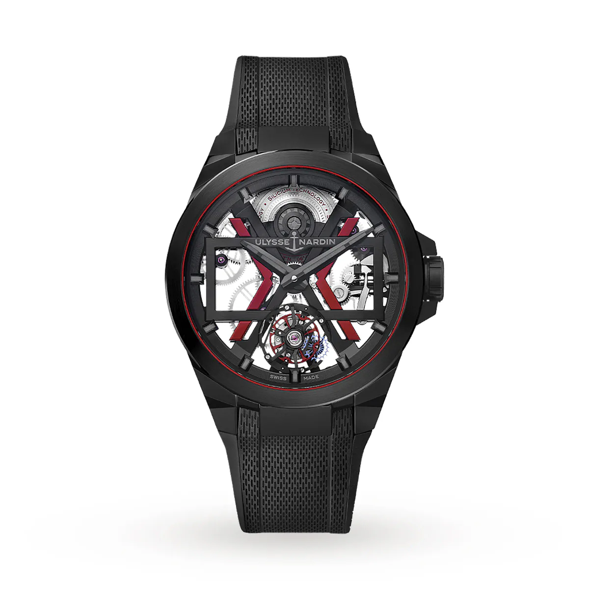 Ulysse Nardin Blast Tourbillon 45mm Mens Watch Black