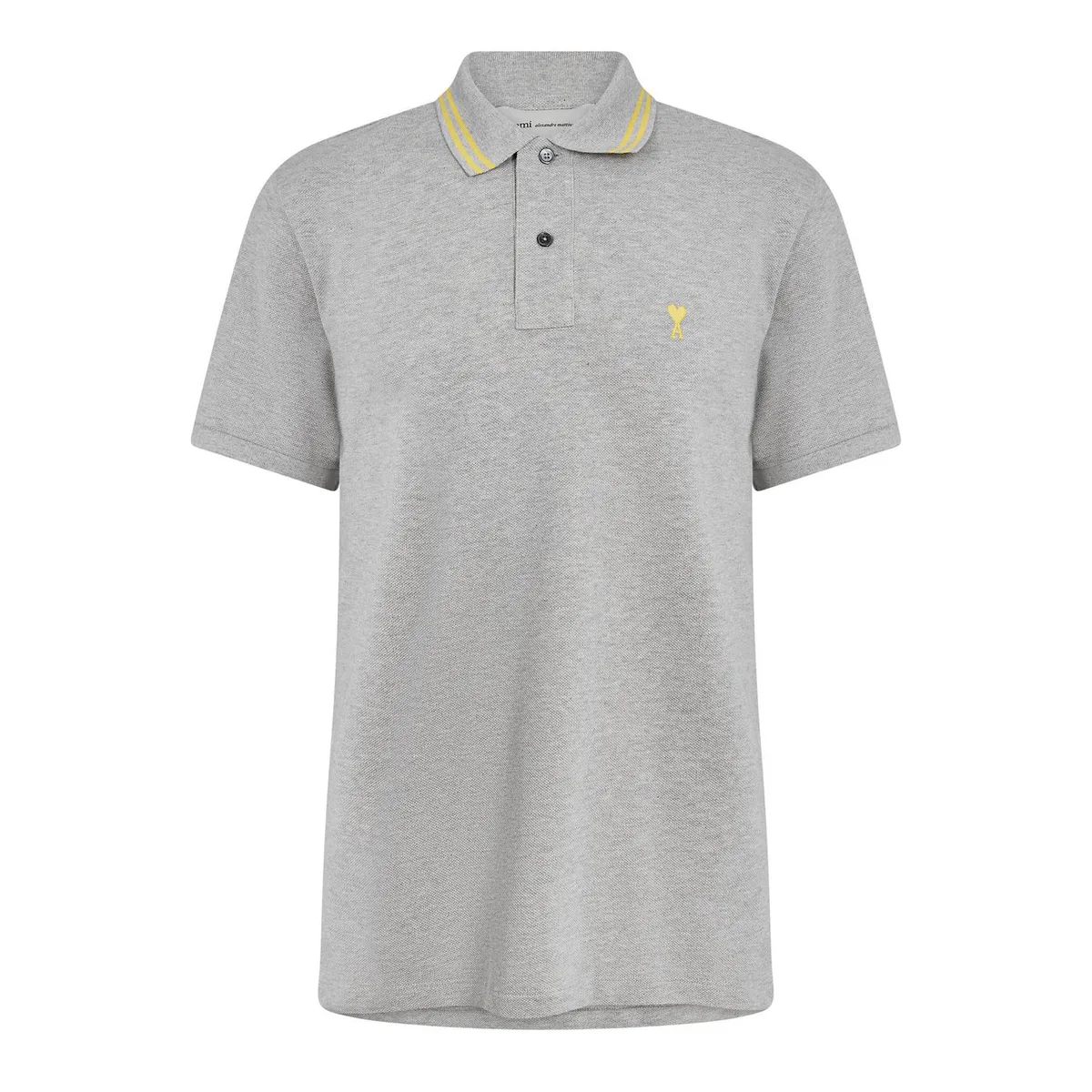 Ami Paris Men's Short Sleeve Polo Shirt