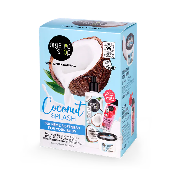 Organic Shop Coconut Splash Body Care Gift Set 280ml/100ml