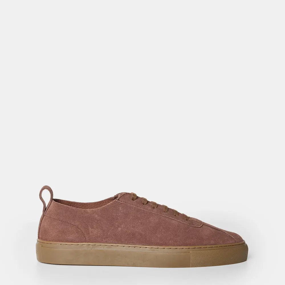 Grenson Men's Low-Top Trainers in Coffee – Footwear