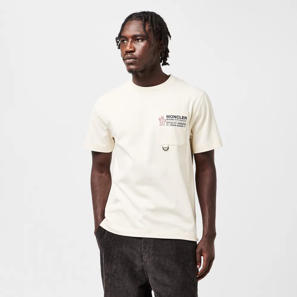 Moncler Grenoble Men's Pocket T-Shirt detail 3