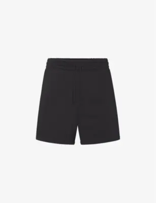 SKIMS Soft-knit lounge relaxed-fit cotton-blend jersey shorts - LIGHT HEATHER GREY detail 2