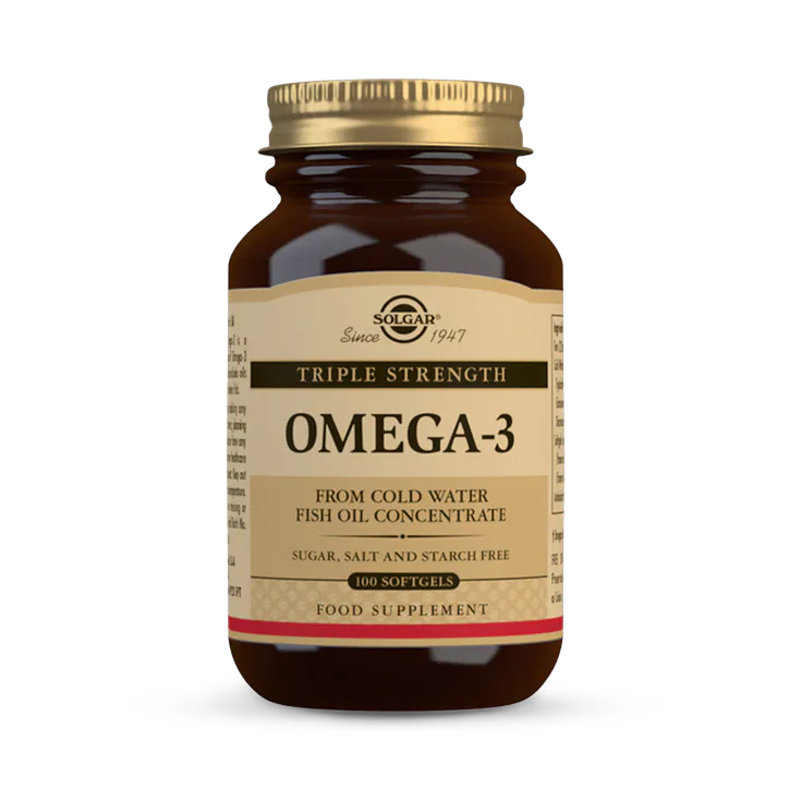 Solgar Triple Strength Omega-3 100 Softgel Capsules