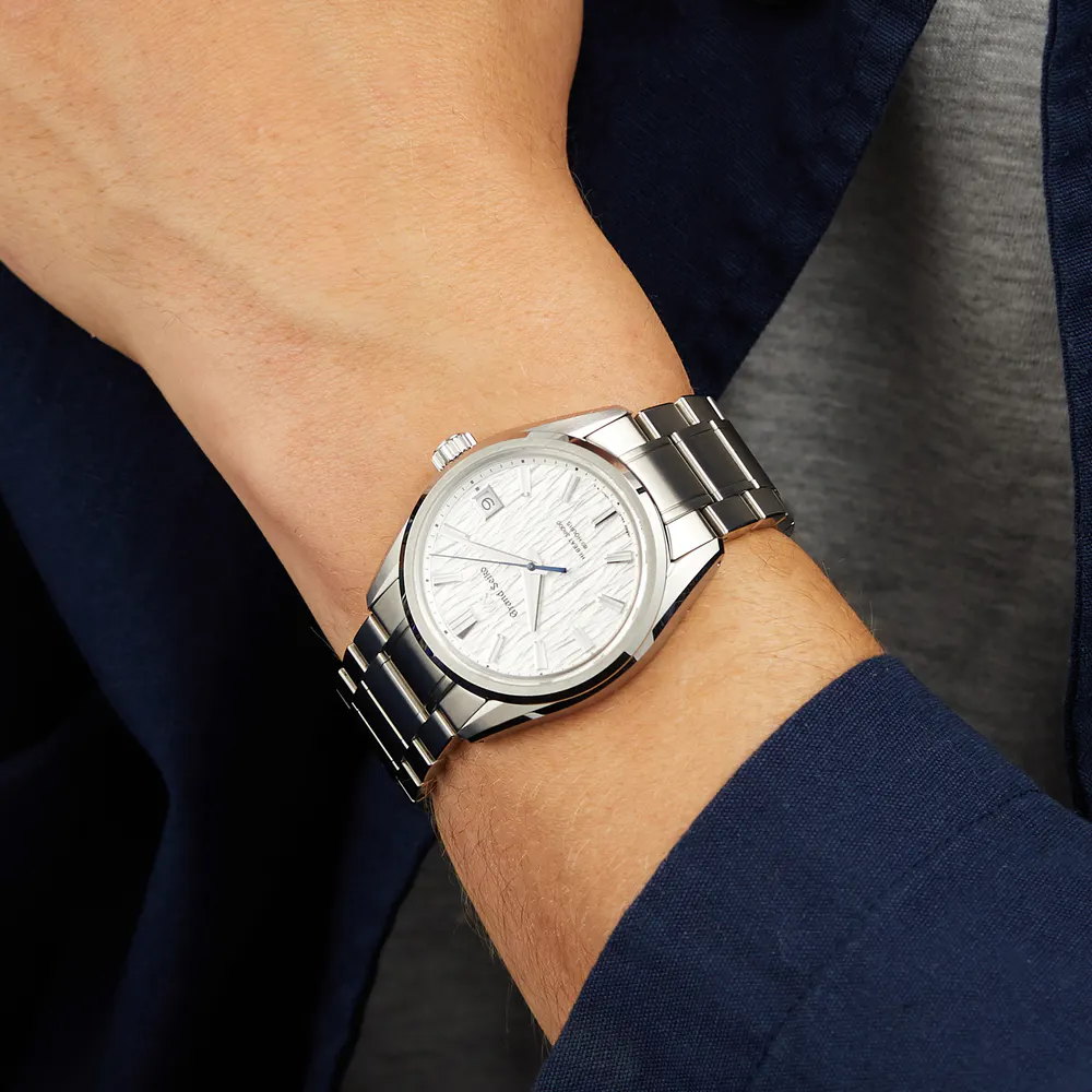 Grand Seiko White Birch Hi-Beat 36000 80 Hours detail 3