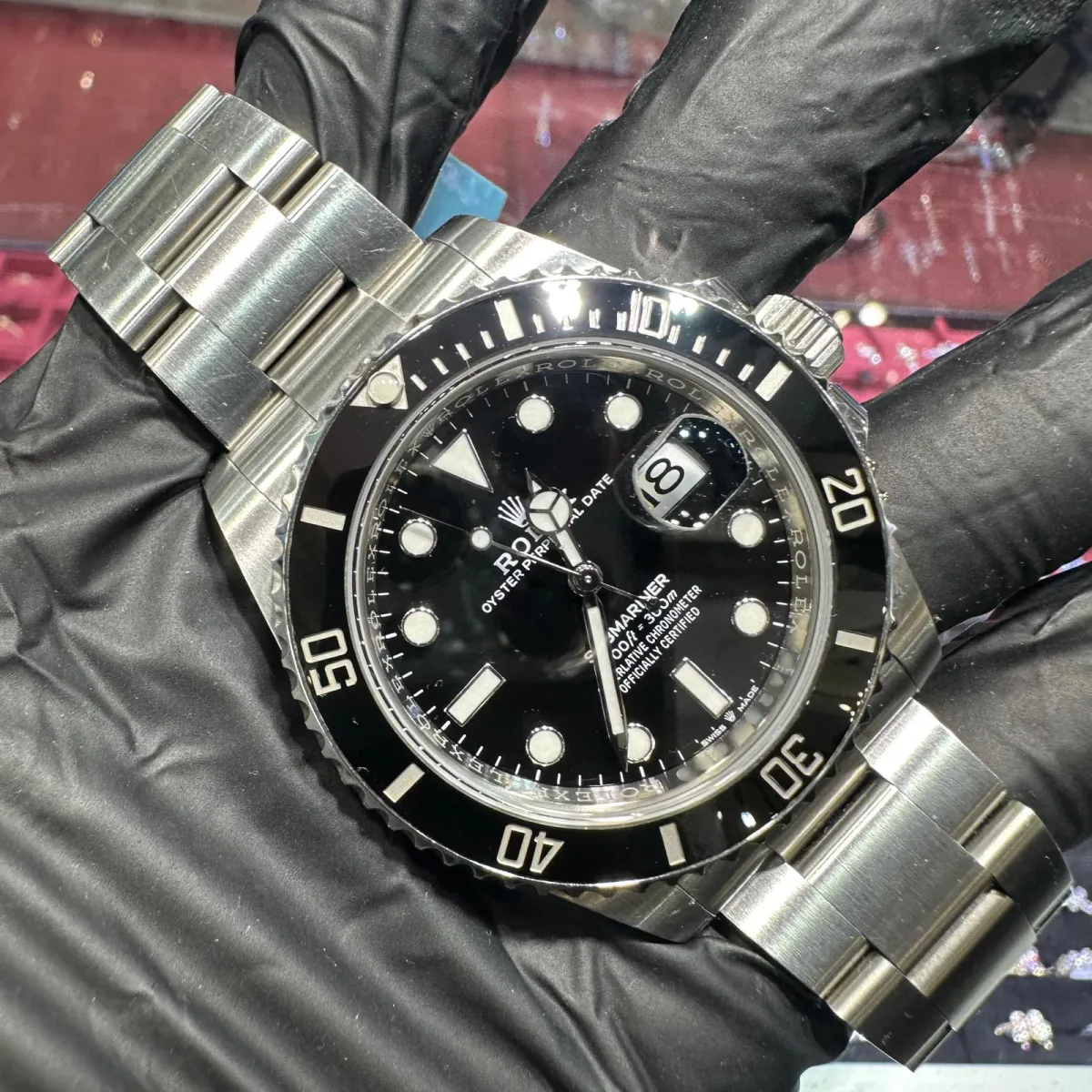 ANKUR - For Him WATCHES 2024 Rolex Submariner 41mm | Oystersteel | Black Dial – Watch