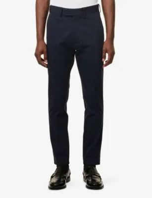 TOM FORD Slim-Leg Mid-Rise Stretch-Cotton Chino Trousers detail 3
