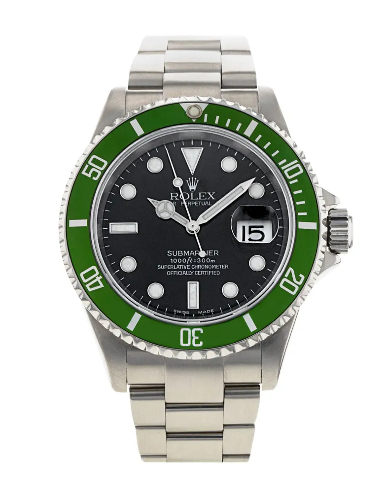 Rolex Submariner 16610 LV Flat Four — 2004 — Good