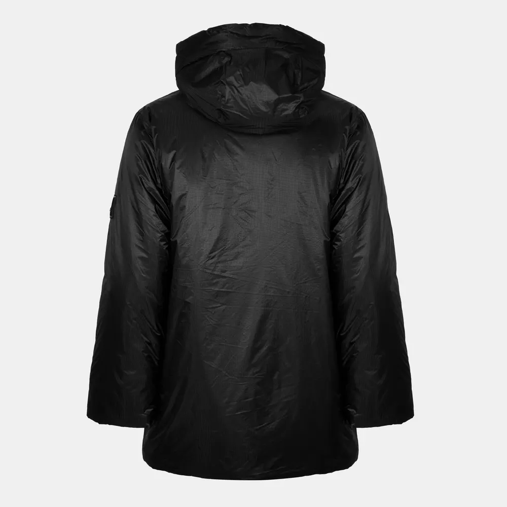 Rains Men's Torna Long Waterproof Windproof Hooded Medium Puffer Jacket detail 2