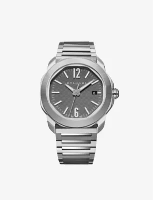 BVLGARI Octo Roma Chronograph stainless-steel automatic watch