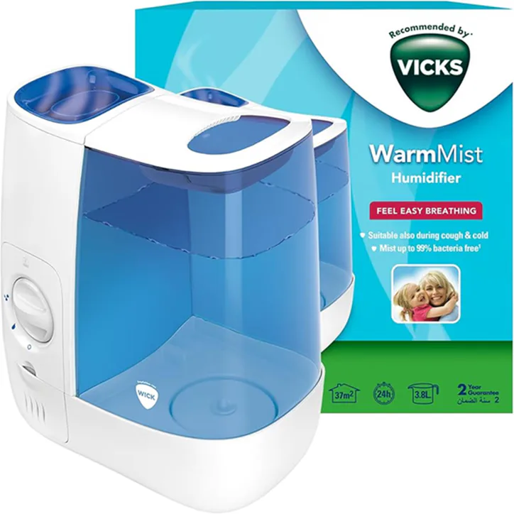 Vicks Warm Mist Humidifier 3.8 litre tank