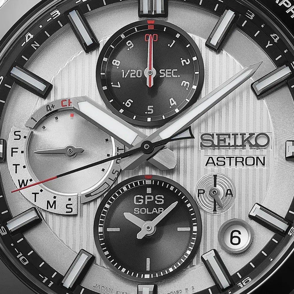 Seiko Prospex Astron Chronograph 43.3mm Mens Watch Silver in Silver, additional product view 2