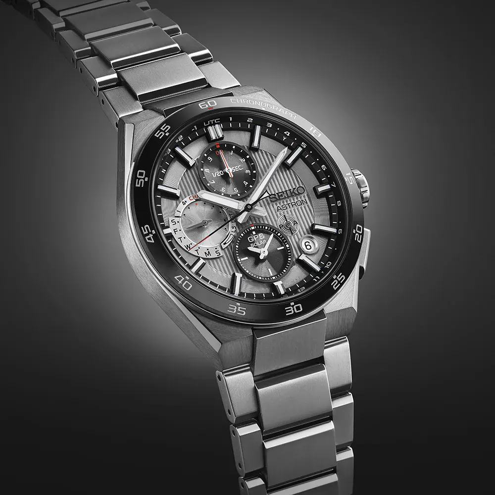 Seiko Prospex Astron Chronograph 43.3mm Mens Watch Silver in Silver, additional product view 3