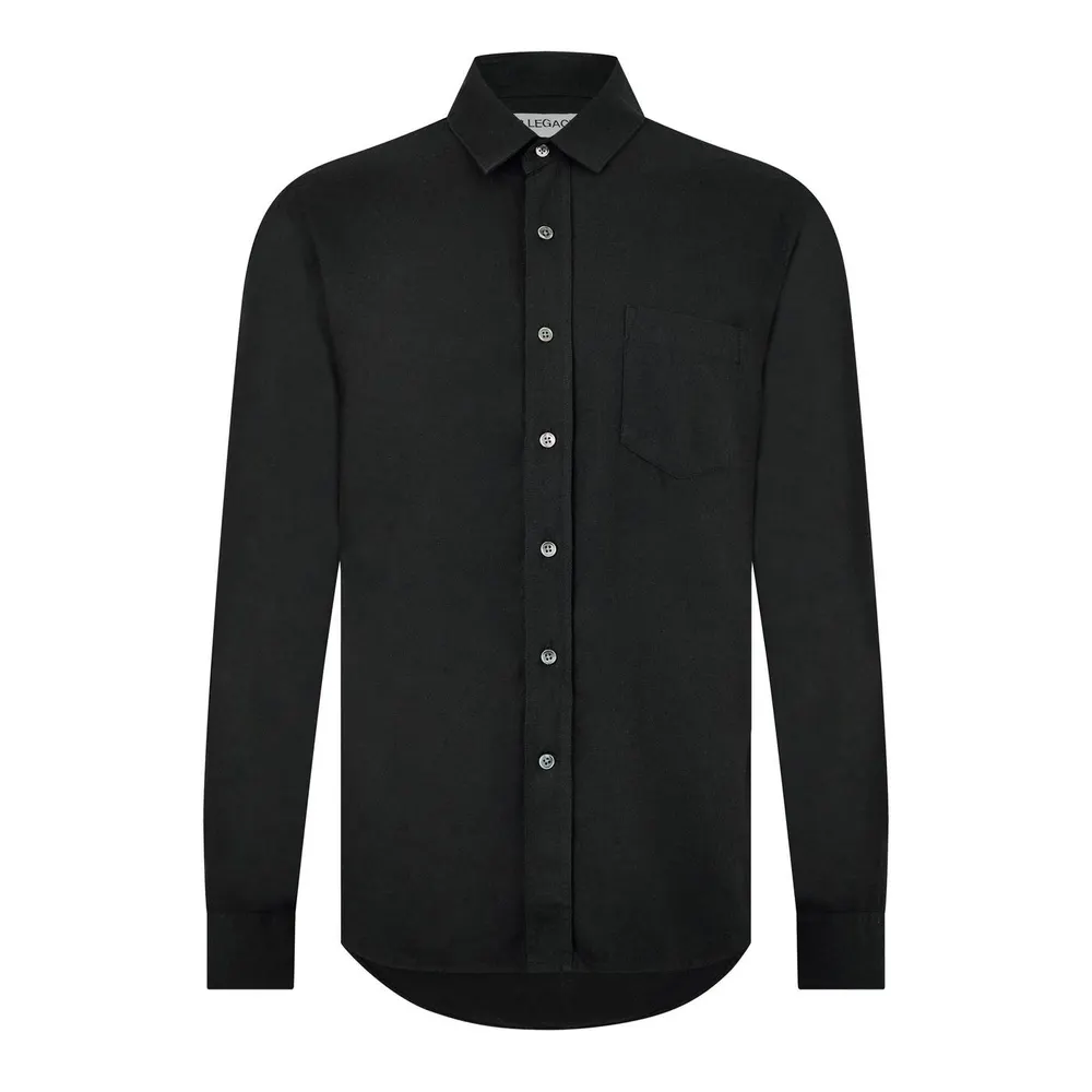 Our Legacy Classic Shirt in Black Silk – Clothing
