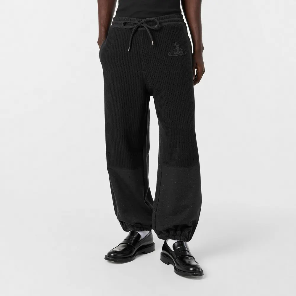 Vivienne Westwood Men's Viv Ibiza Closed Cuff Fleece Joggers detail 3