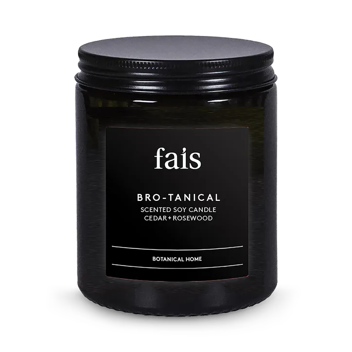Fais Bro-tanical Scented Soy Candle with Cedar & Rosewood – 154g