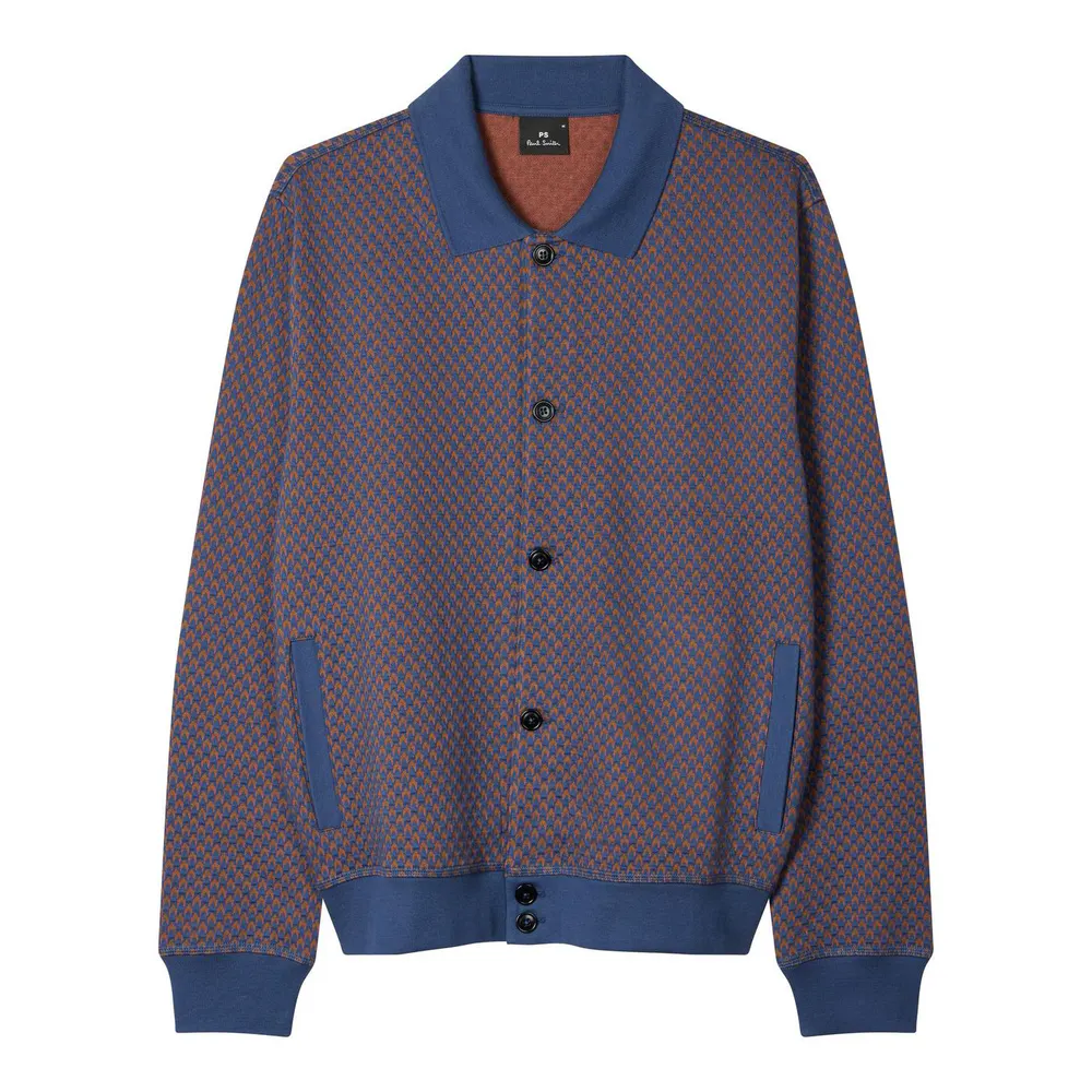 PS Paul Smith PS Txt Bttn Cardigan Sn61