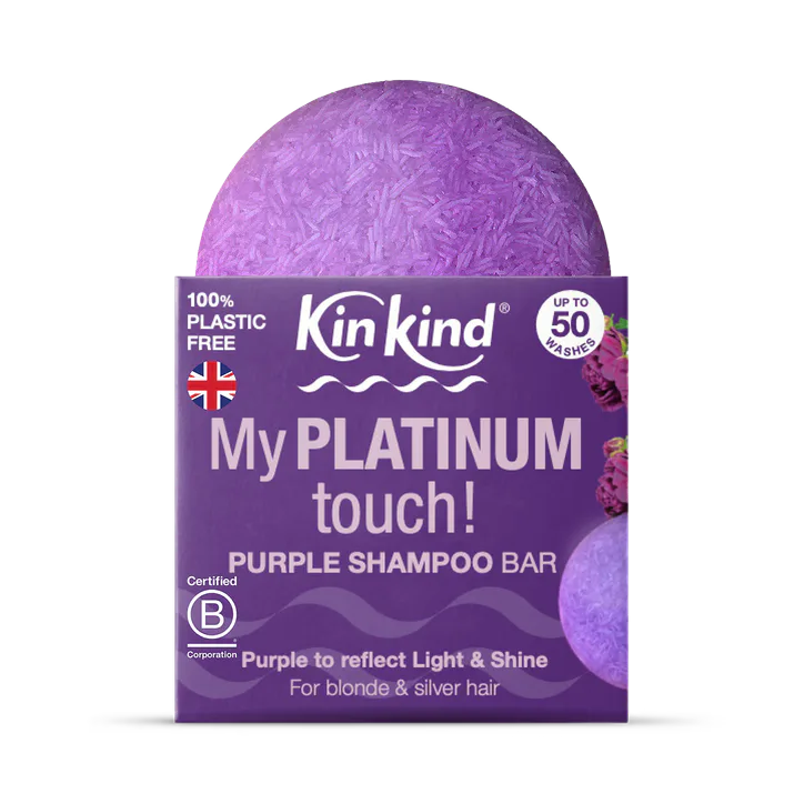 KinKind My PLATINUM touch! Purple Shampoo Bar 50g