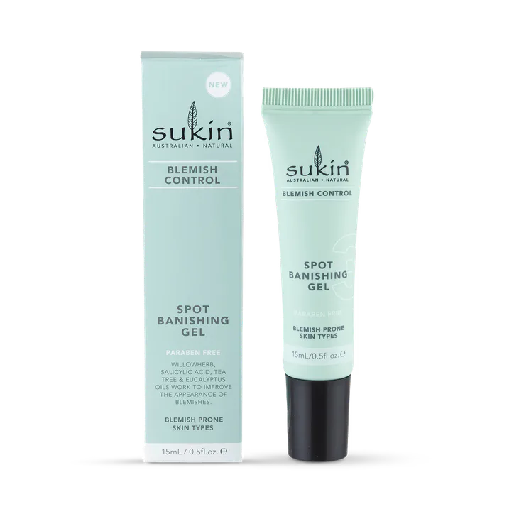 Sukin Blemish Control Spot Banishing Gel 15ml