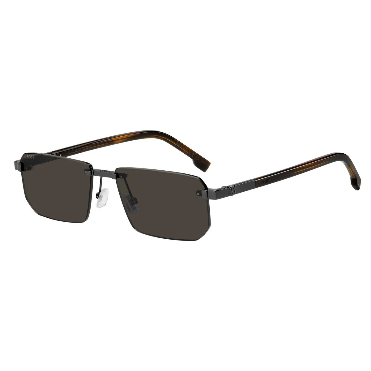 Boss Men's Rectangular Sunglasses