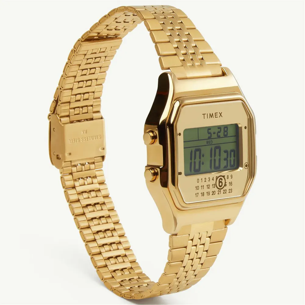 Timex x MM6 T80 34mm Watch Set in Gold Tone, additional product view 3
