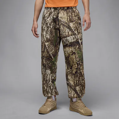 Jordan Brooklyn Men's Fleece Realtree Trousers - Medium Olive/Sail