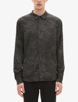 THE KOOPLES Polka-Dot Long-Sleeved Woven Shirt detail 3
