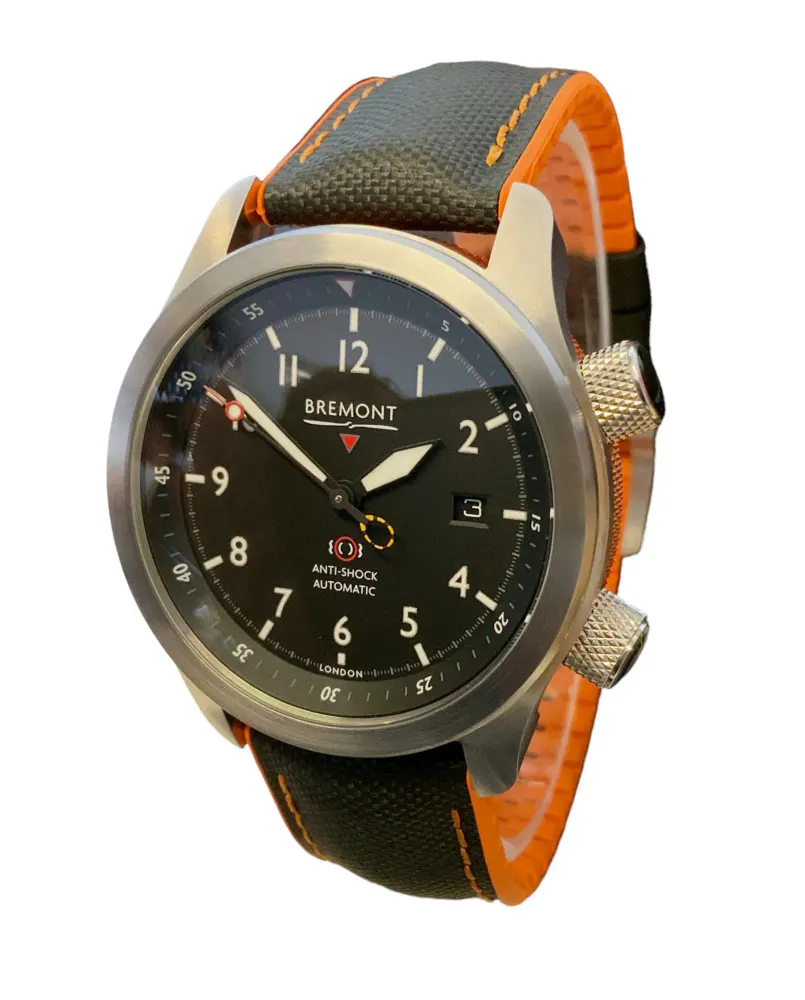 Bremont Martin Baker MBII-BK/OR — 2022 — Excellent in Black Arabic, additional product view 2