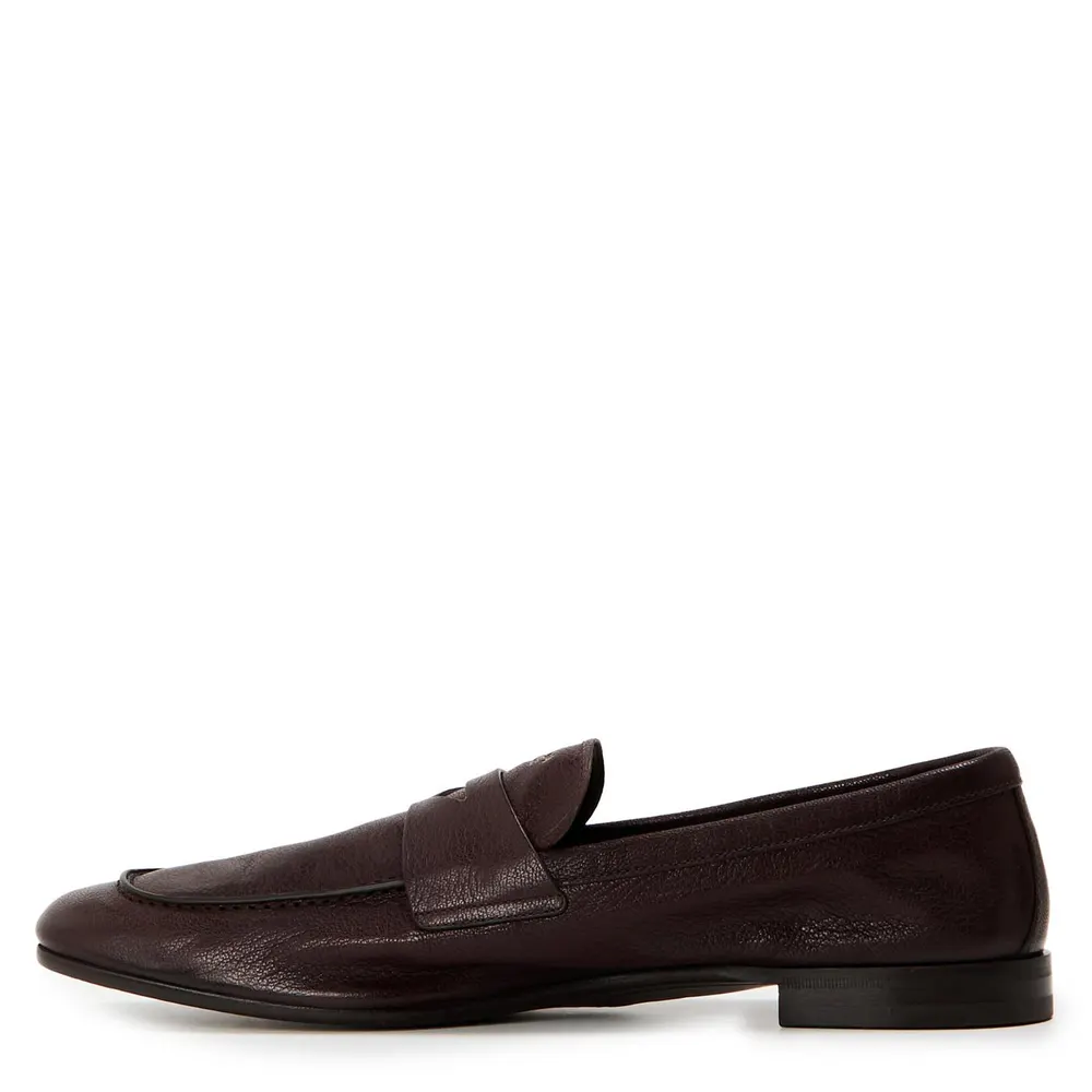 Prada Men's Leather Loafers detail 2
