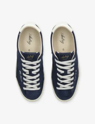AUTRY Windscape Suede Trainers - EUR 40 / 6 UK MEN in Navy, additional product view 2