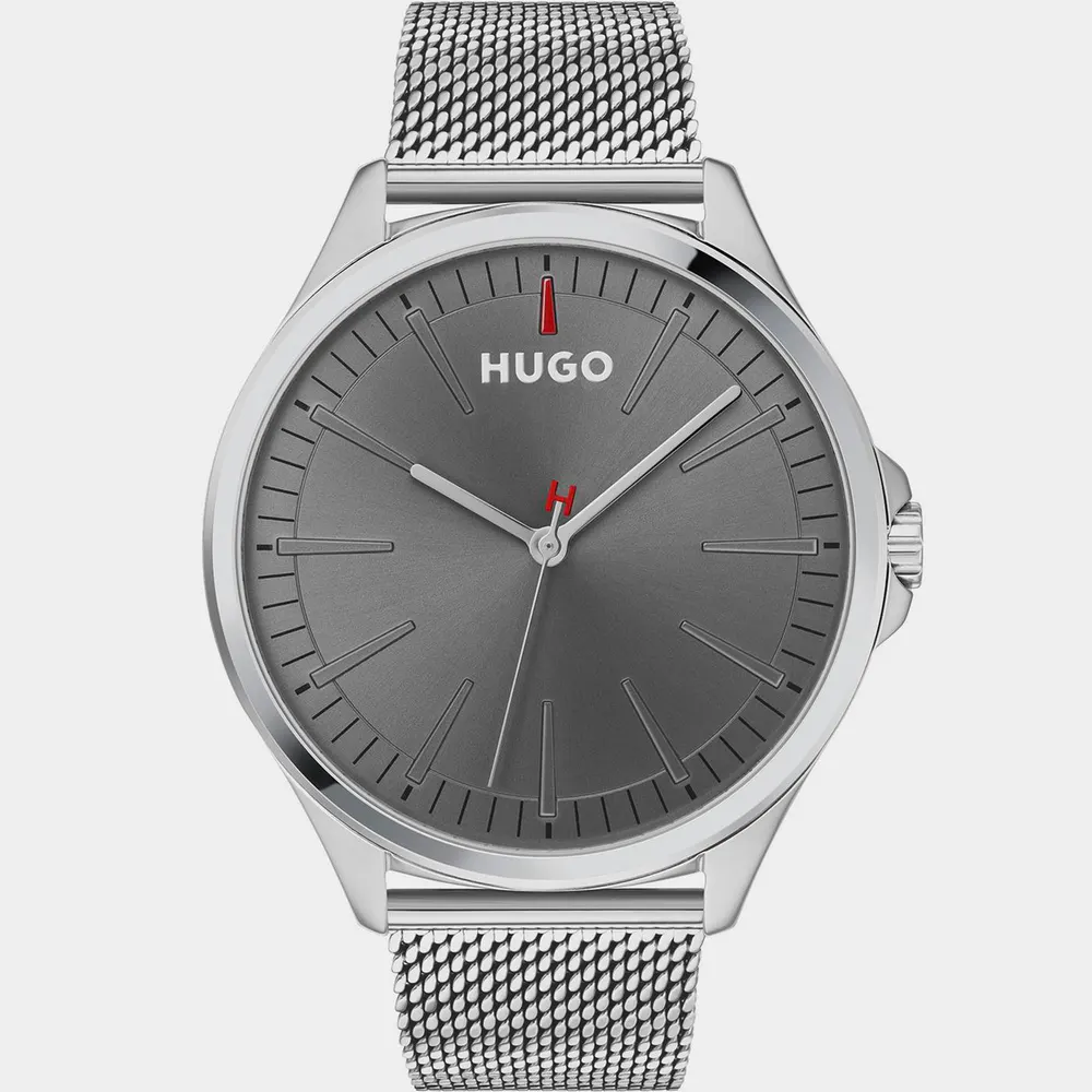 Hugo HUGO Smash Watch Mens in Grey – Accessories