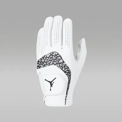 Jordan Tour Regular Golf Glove (Left) - White/Medium Grey/White/Black