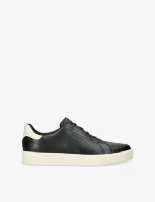 COLE HAAN Grandpro Luxe Leather Low-Top Trainers - EUR 45 / 11 UK MEN in BLK/WHITE – Mens | Trainers | Lace up trainers