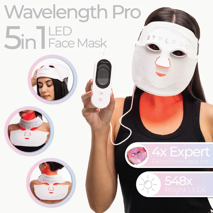 STYLPRO Wavelength Pro 5-in-1 LED Mask, additional product view 3