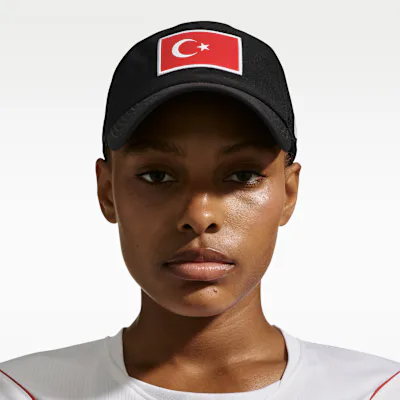Nike Türkiye 2026 Nike Cap - Black/White