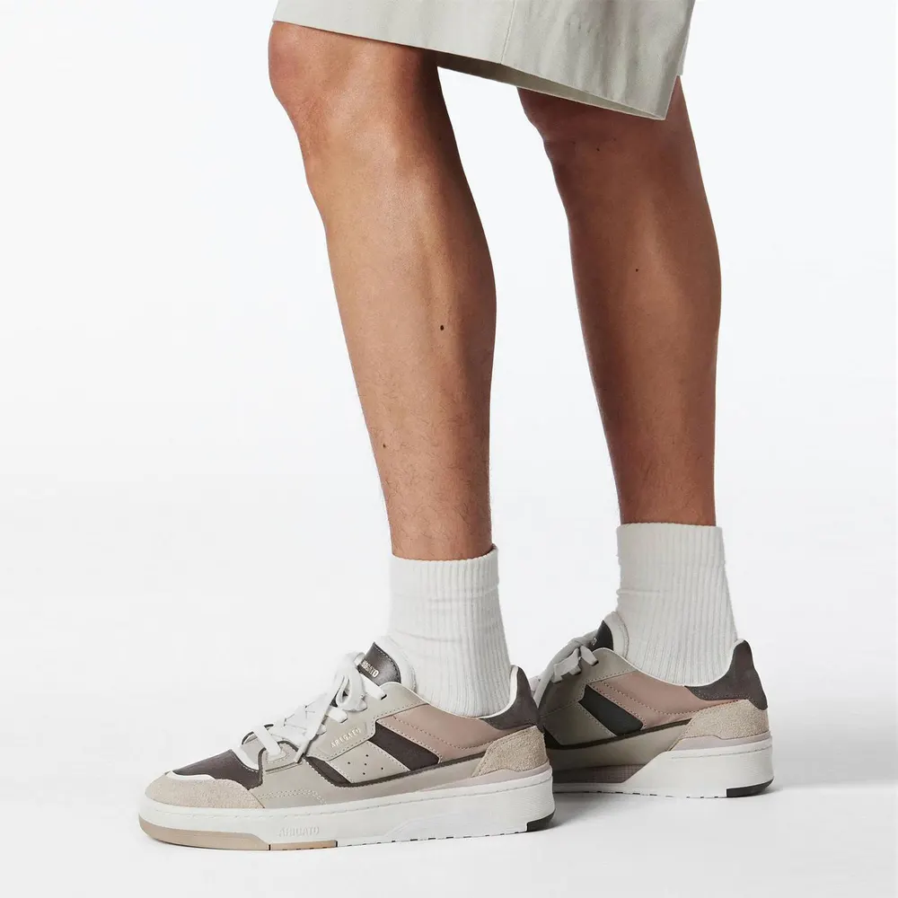 Axel Arigato Clay Trainers in Beige/Brown, additional product view 3
