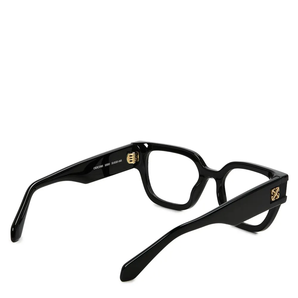 Off White Off Eyewear Style 85 99 in Black, additional product view 2