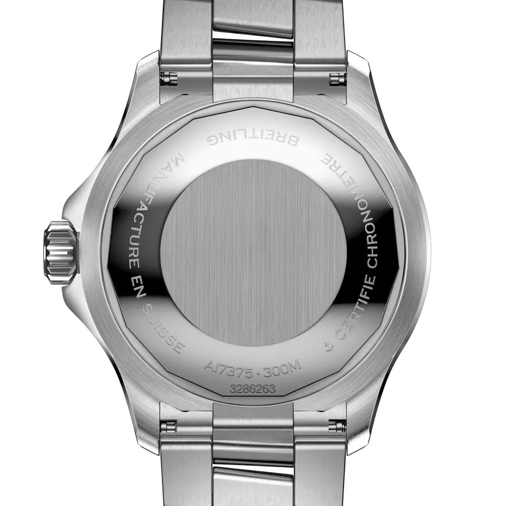 Breitling Superocean Automatic 42 Stainless Steel Watch in Black, additional product view 2