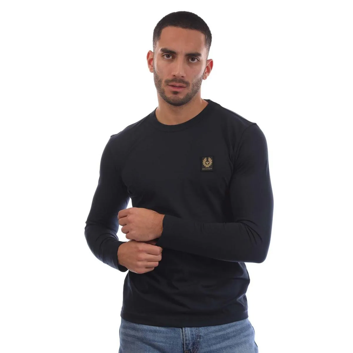 Belstaff Cotton Jersey Long Sleeve T-Shirt