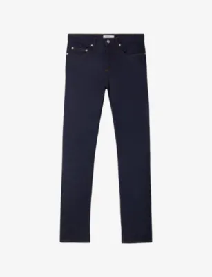 SANDRO Slim-Fit Tapered-Leg Denim Jeans