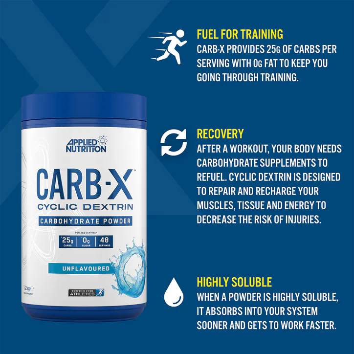 Applied Nutrition Carb X Powder 1.2kg (48 Servings) - Unflavoured, additional product view 3