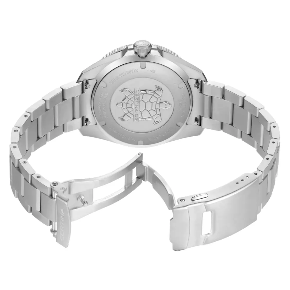 Certina DS-X GMT 41mm Unisex Watch Grey in Grey, additional product view 3