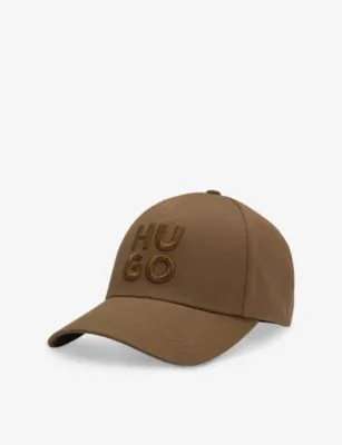 HUGO Logo-Embroidered Cotton Baseball Cap