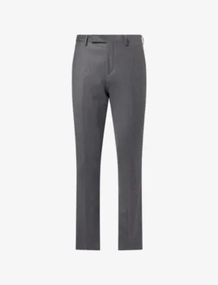 PAUL SMITH Slim-Fit Flannel Wool and Cashmere-Blend Trousers