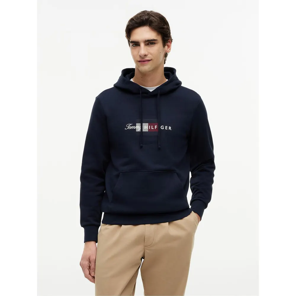 Tommy Hilfiger Men's Overhead Hoodie detail 2